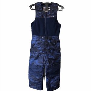NWOT 32Degrees kids ski bib blue army